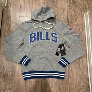 NWT ‘47 Buffalo Bills Pullover Hoodie Slate Gray Men’s Size S
